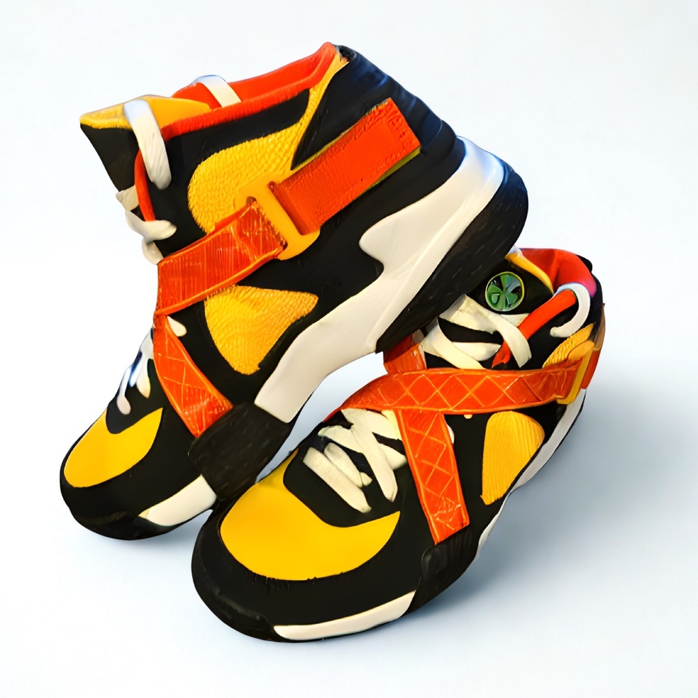 “Like New” Nike Air Raid Raygun-Black/Orange-White